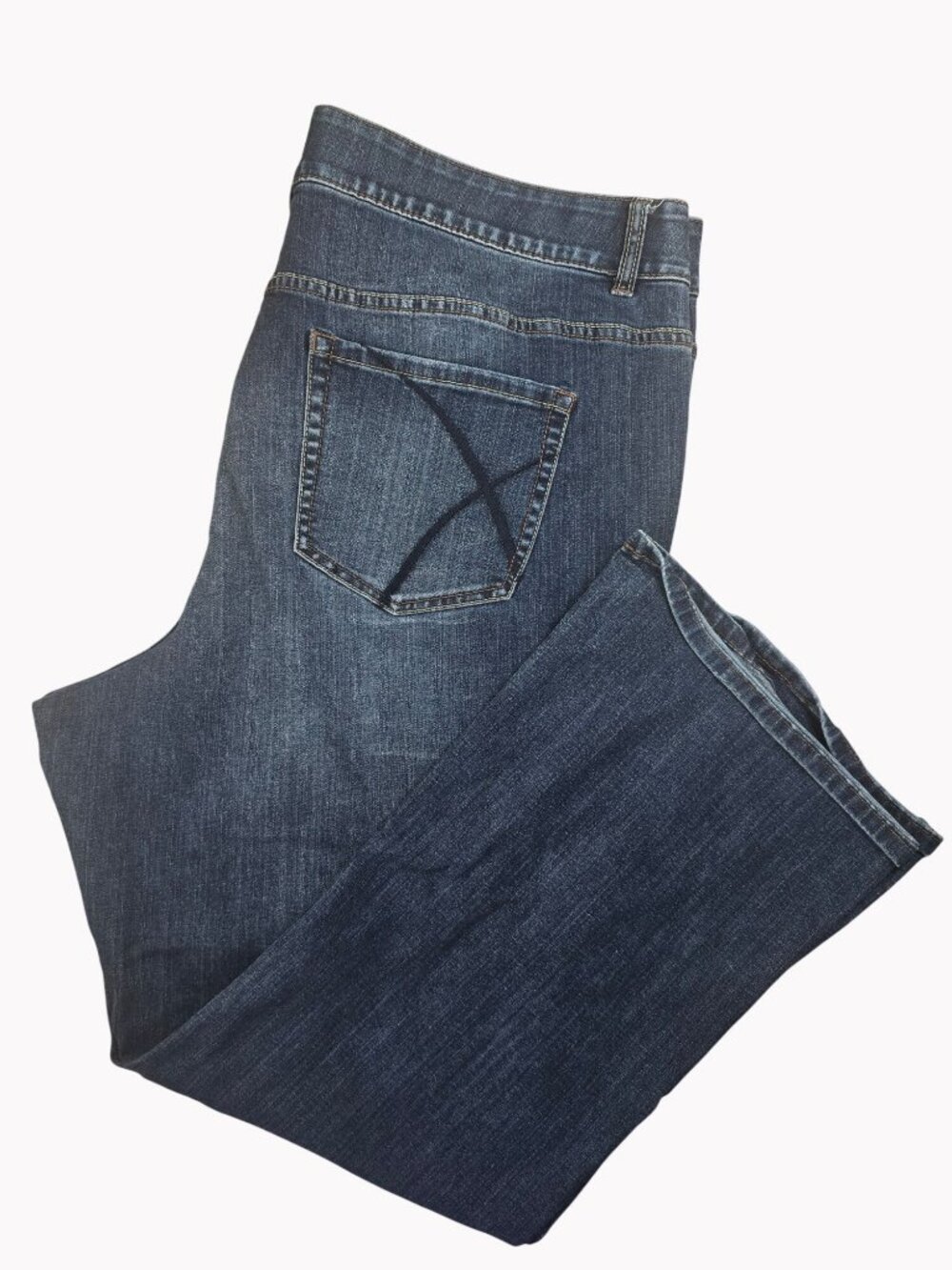 Lane Bryant size 26 Bootcut Jeans With Tighter Tummy Technology Medium Wash